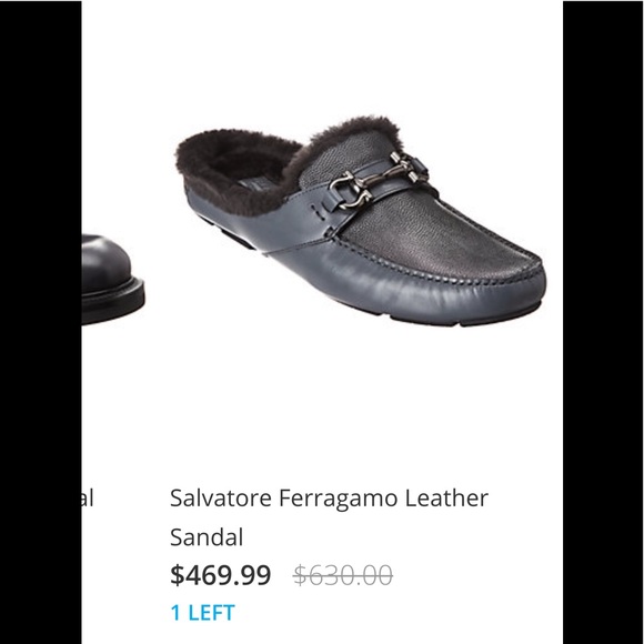 SOLD!!!    Salvatore Ferragamo Duca Shoes Loafer Driver 8 NEW - Picture 6 of 6